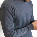 Charcoal Rib Sweat Shirt